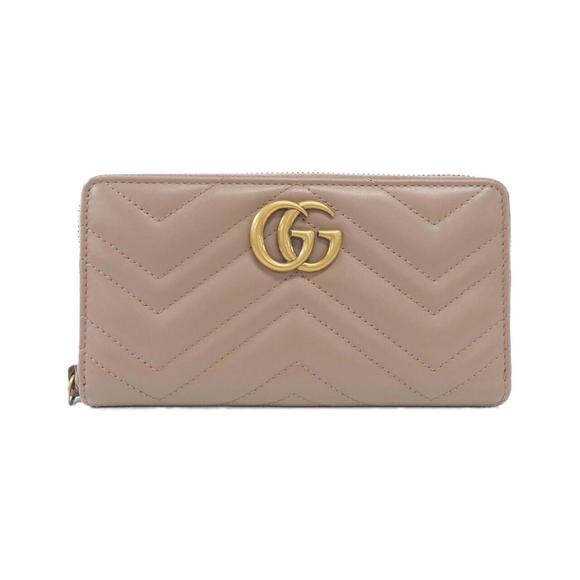 GUCCI Pink GG Marmont Wallet - Picture 1 of 7